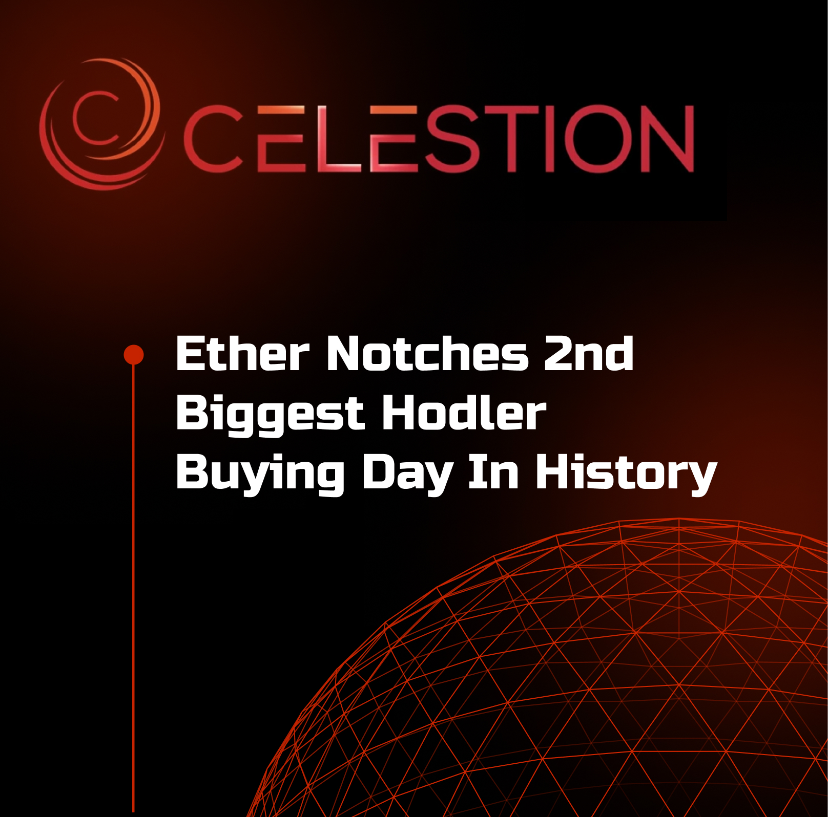 Ether notches 2nd biggest hodler buying day in history