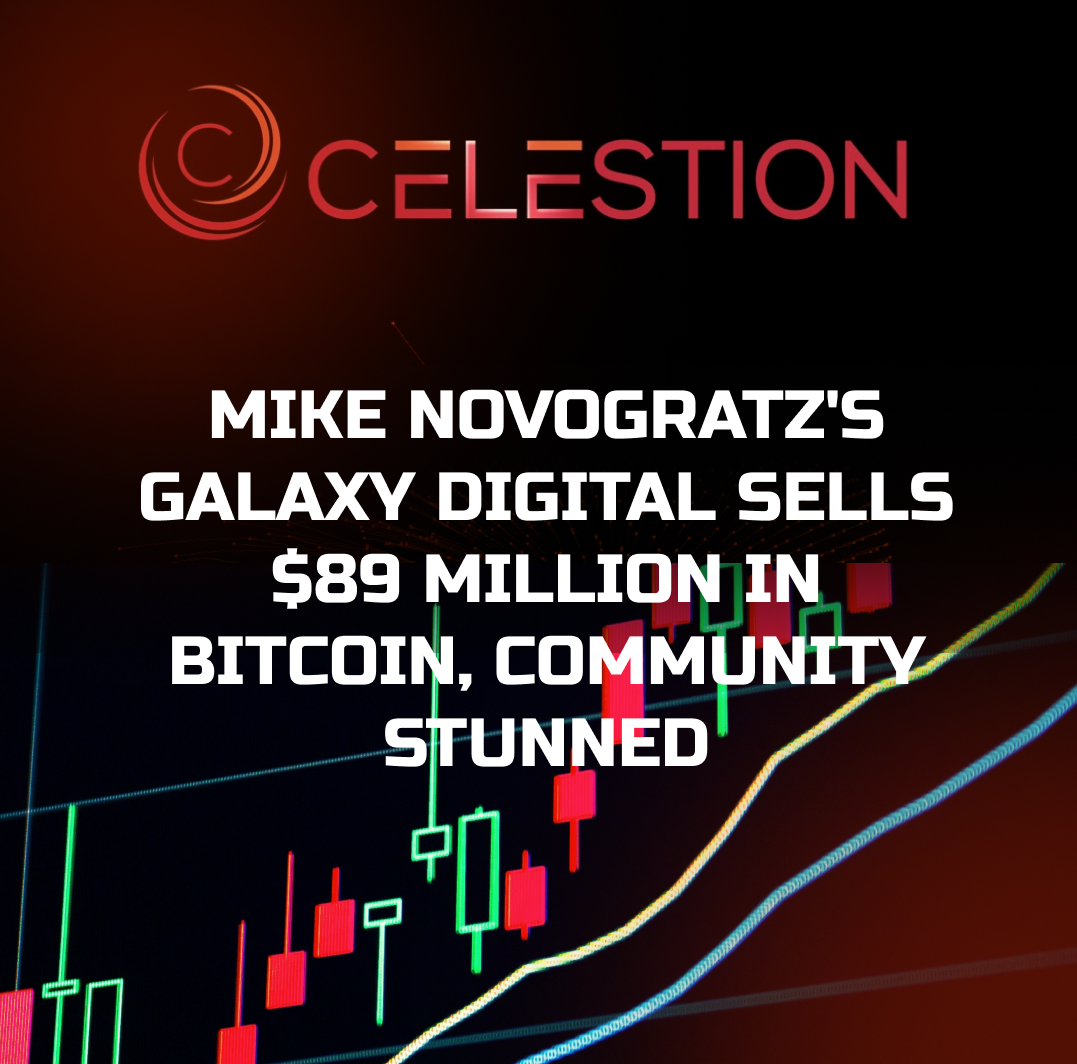 Mike Novogratz's Galaxy Digital Sells $89 Million in Bitcoin, Community Stunned ☑️.