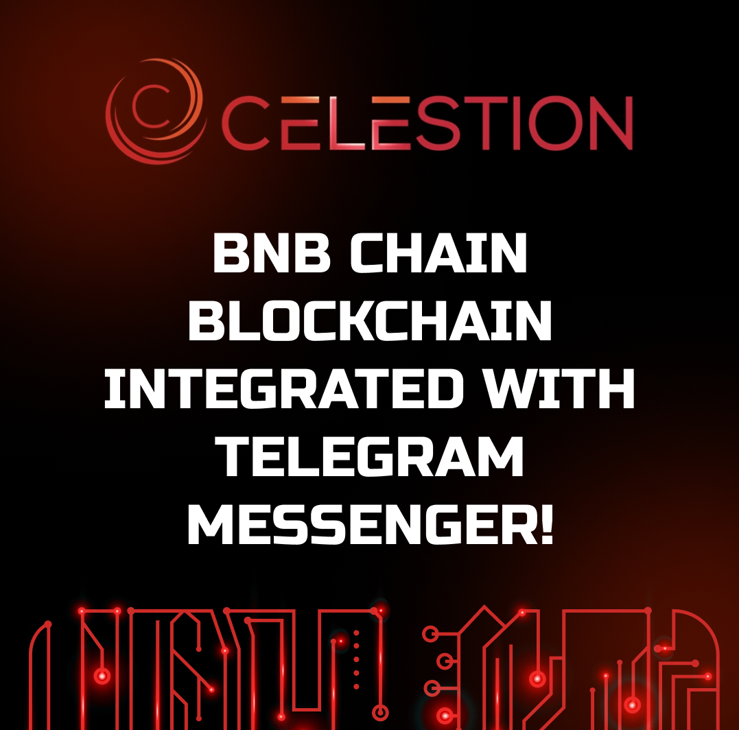 BNB Chain blockchain integrated with Telegram messenger ✅.