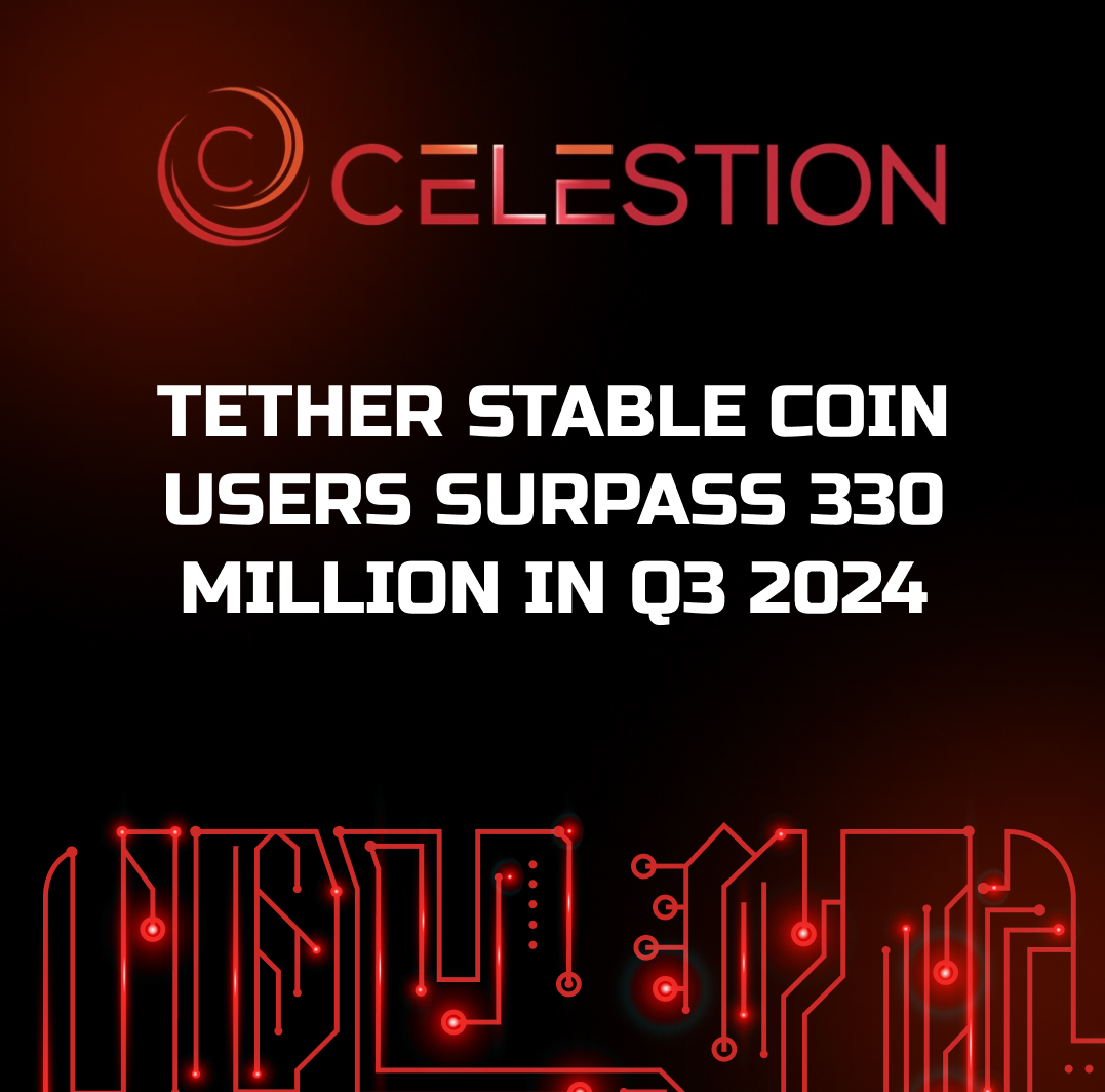 Tether Stablecoin Users Surpass 330 Million in Q3 2024✅