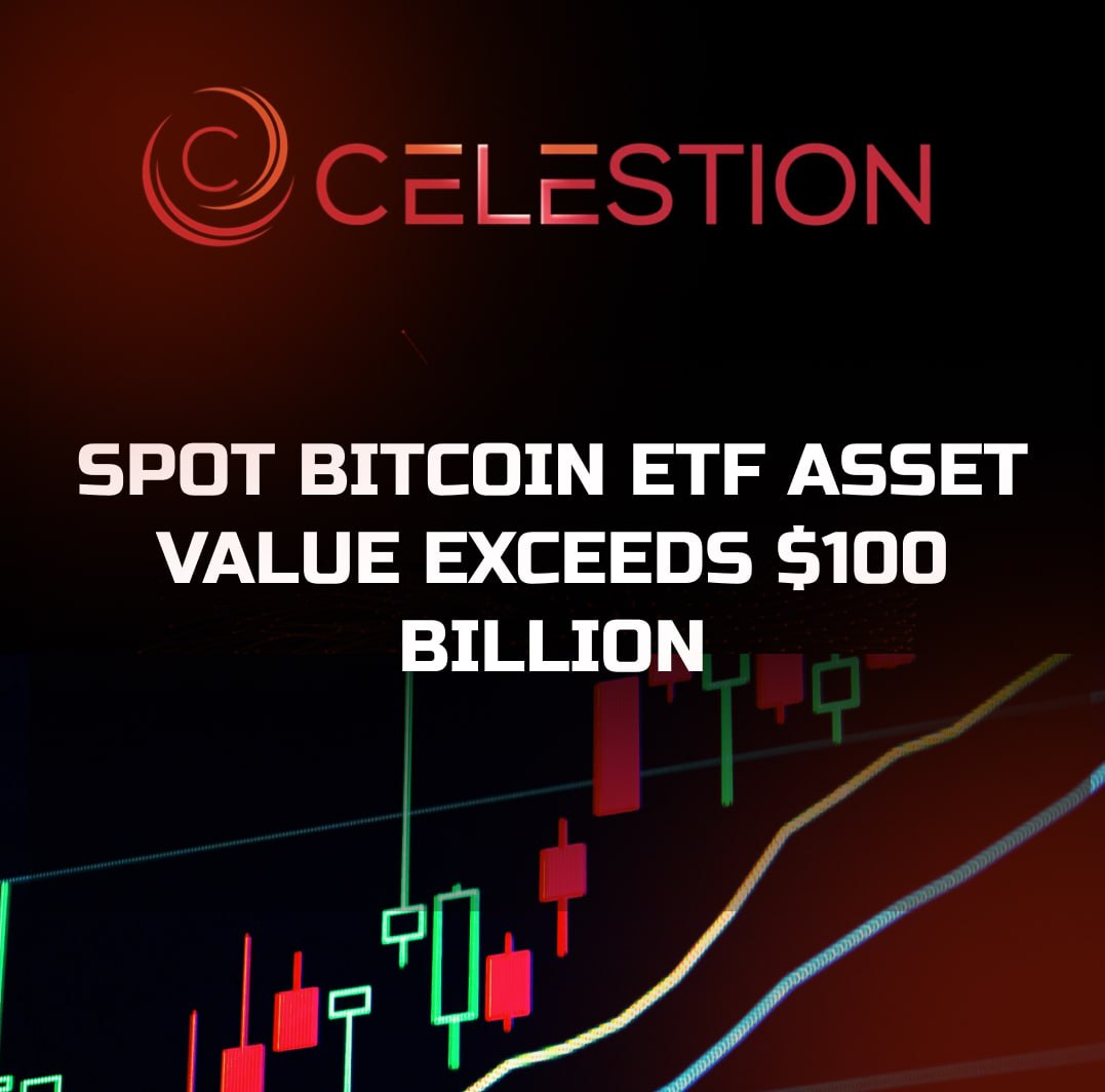 Spot Bitcoin ETF Asset Value Exceeds $100 Billion ☑️