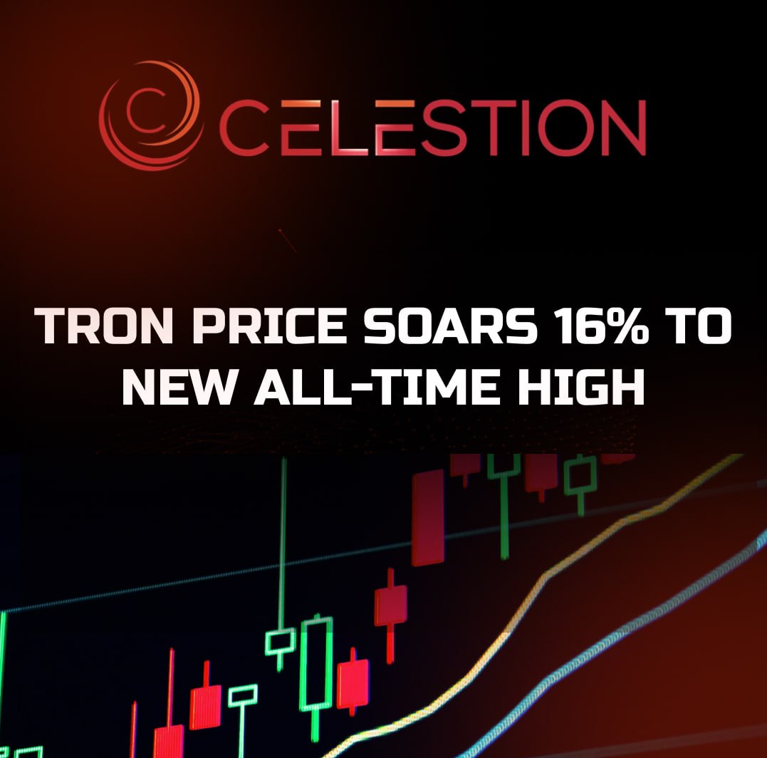 Tron Price Soars 16% to New All-Time High ✔️