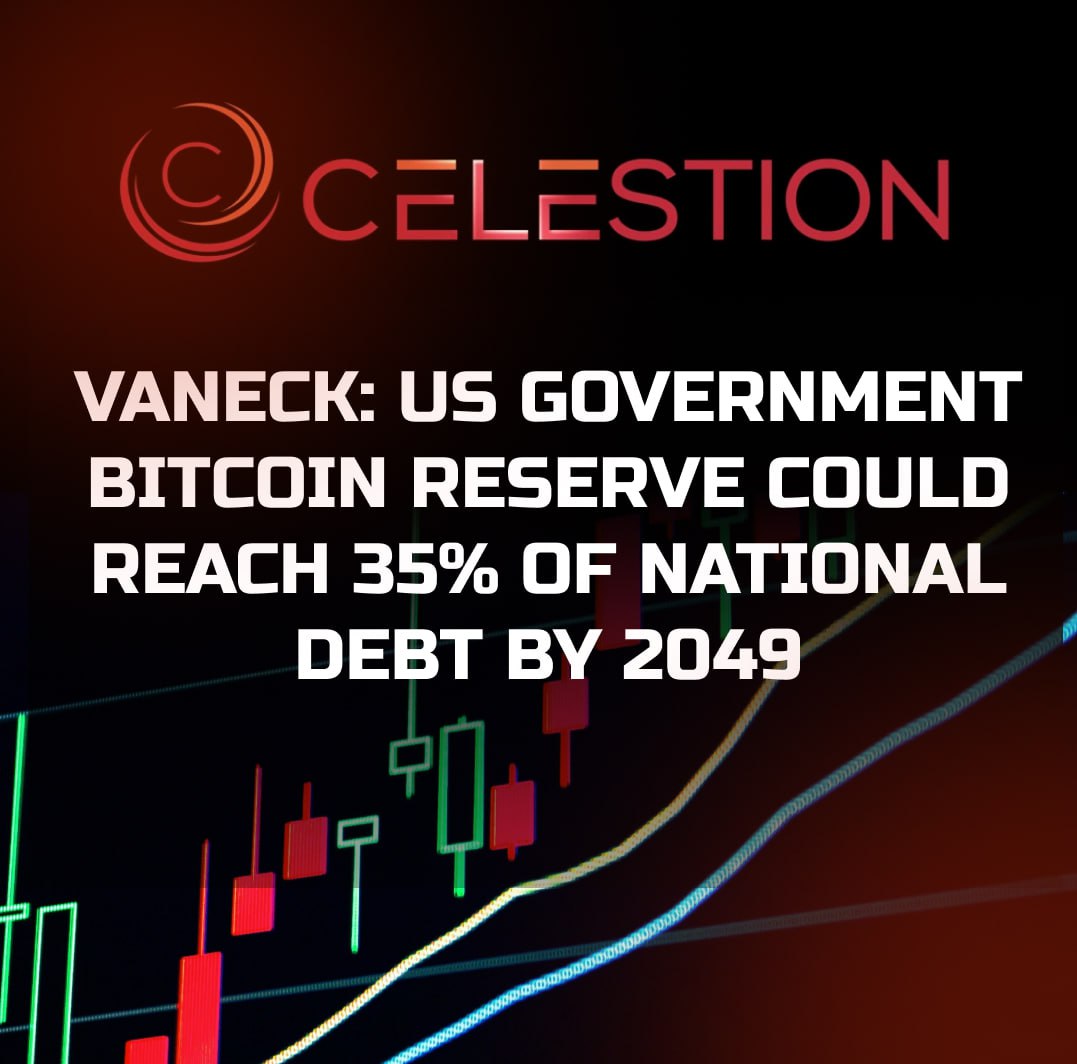 VanEck: US Government Bitcoin Reserve Could Reach 35% of National Debt by 2049 ✔️