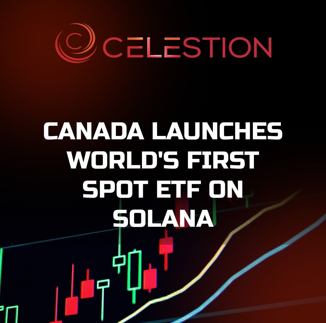 Canada Launches World's First Spot ETF on Solana ✔️