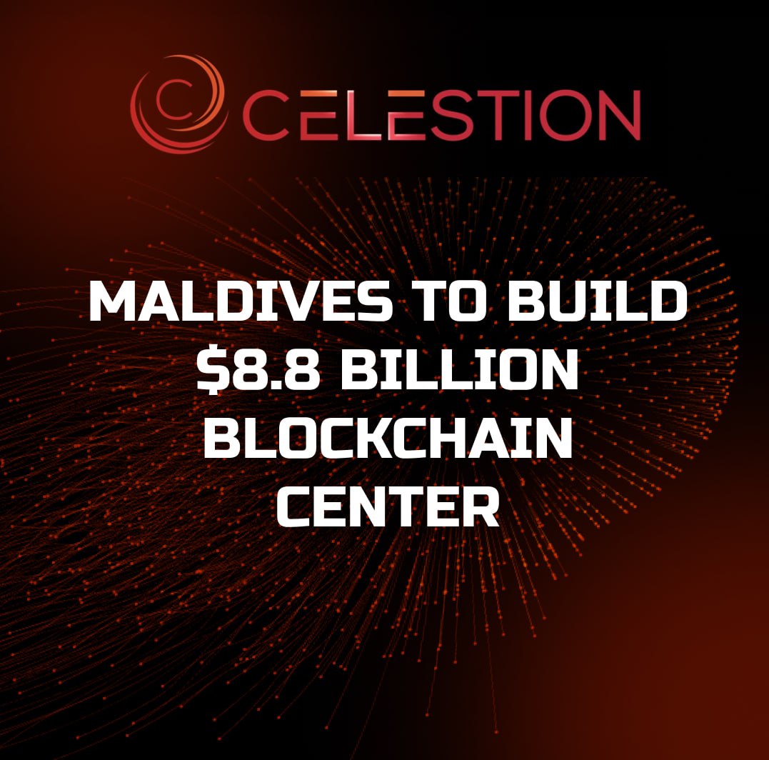 Maldives to Build $8.8 Billion Blockchain Center ✔️
