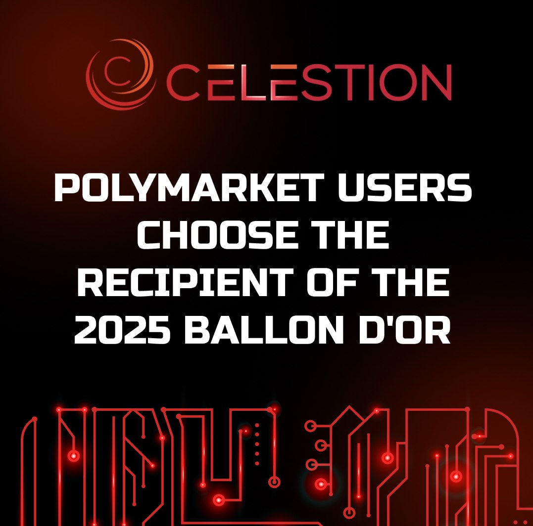 Polymarket users choose the recipient of the 2025 Ballon d'Or ✔️